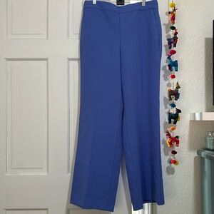 The Wide Leg High Rise Side Zip Trouser Pant